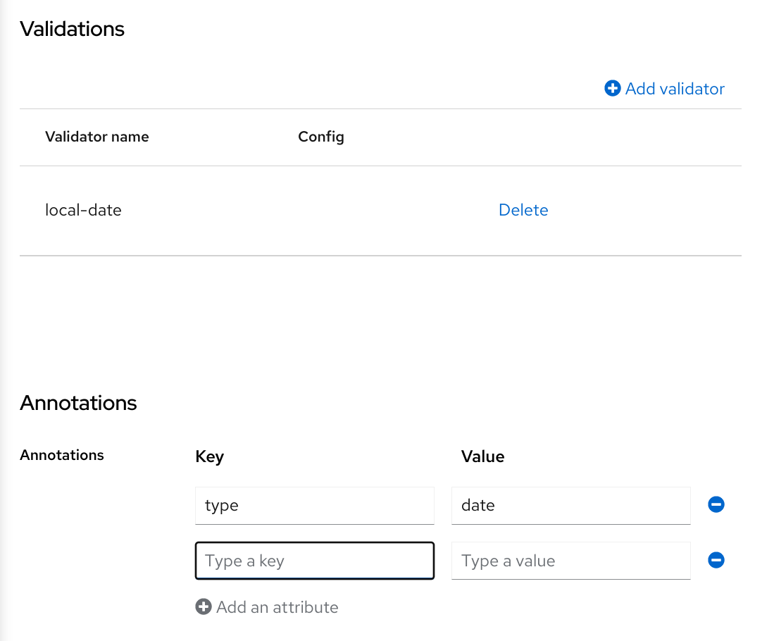 user profile annotation